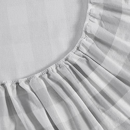 Image of Eddie Bauer - King Sheets, Cotton Flannel Bedding Set, Brushed For Extra Softness, Cozy Home Decor (Lakehouse Plaid, King)