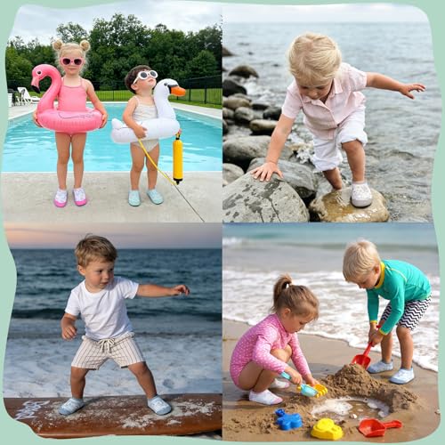IceUnicorn Baby Strandschuhe Badeschuhe Wasserschuhe Schwimmschuhe Schnelltrocknende Aquaschuhe für Kinder Beach Pool