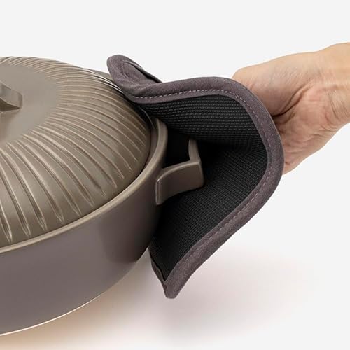 ケユカ [萬古焼] 十草彫り土鍋8号 (1.8L) ホワイト の商品画像 2