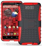 Cocomii Hand Grenade Motorola DROID Maxx/DROID Ultra Case, Slim Thin Matte Vertical & Horizontal Kickstand Reinforced Drop Protection Bumper Cover Compatible with Motorola DROID Maxx/DROID Ultra (Red)