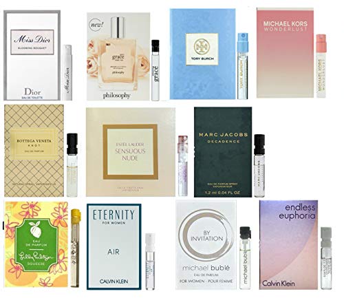 Designer perfumes sampler collection for Women -11 High End Perfume Vials
