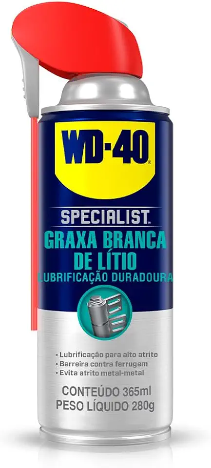 WD-40® Specialist Graxa Branca de Lítio 365ml - Aerossol