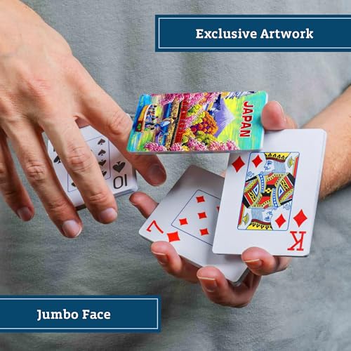 Naipes Póker Diseño Japón Boardwalk Puzzles miniatura 2