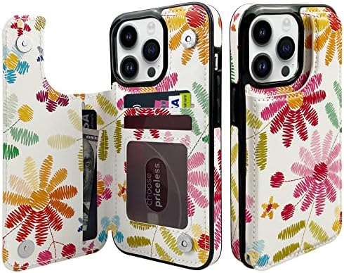 Compatible With IPhone 13 Pro Wallet Case With Card Holder