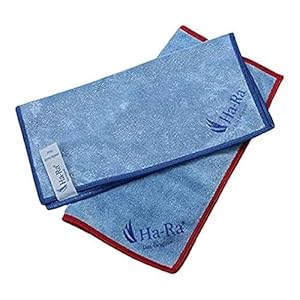 Ha-Ra Star-Tuch blau Mikrofaser Reinigungstuch