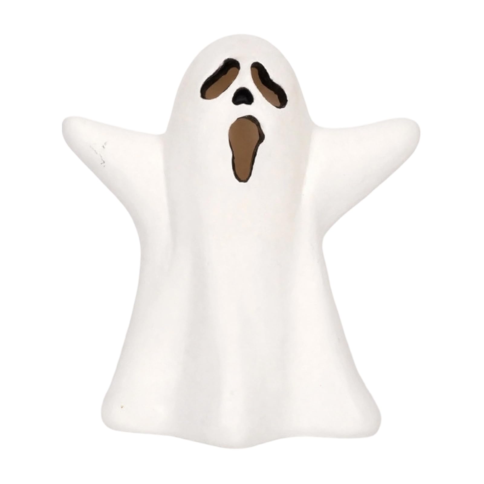 Halloween Ghost Gnome Candle Holder, Resin Spooky Tealight Decor