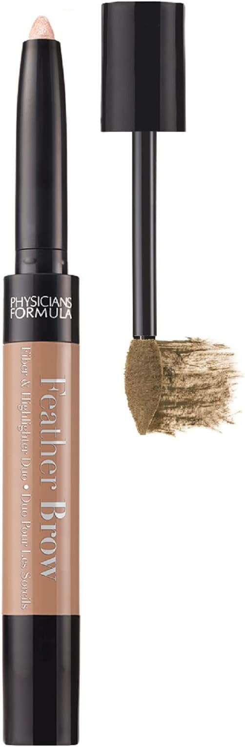 Physicians Formula Eye Booster Lash Feather Brow Fiber And Highlighter Duo