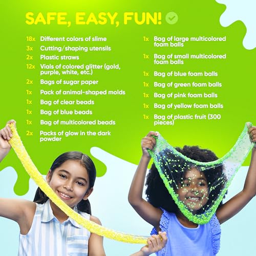Zen Laboratory SLIMESET01 Ultimate Slime Kit For Girls 10-12 | Perfect Toys For Girls 7-12 Years Old | Complete Diy Slime Making Kit For Kids And Boys | Christmas Party Favors thumb #3