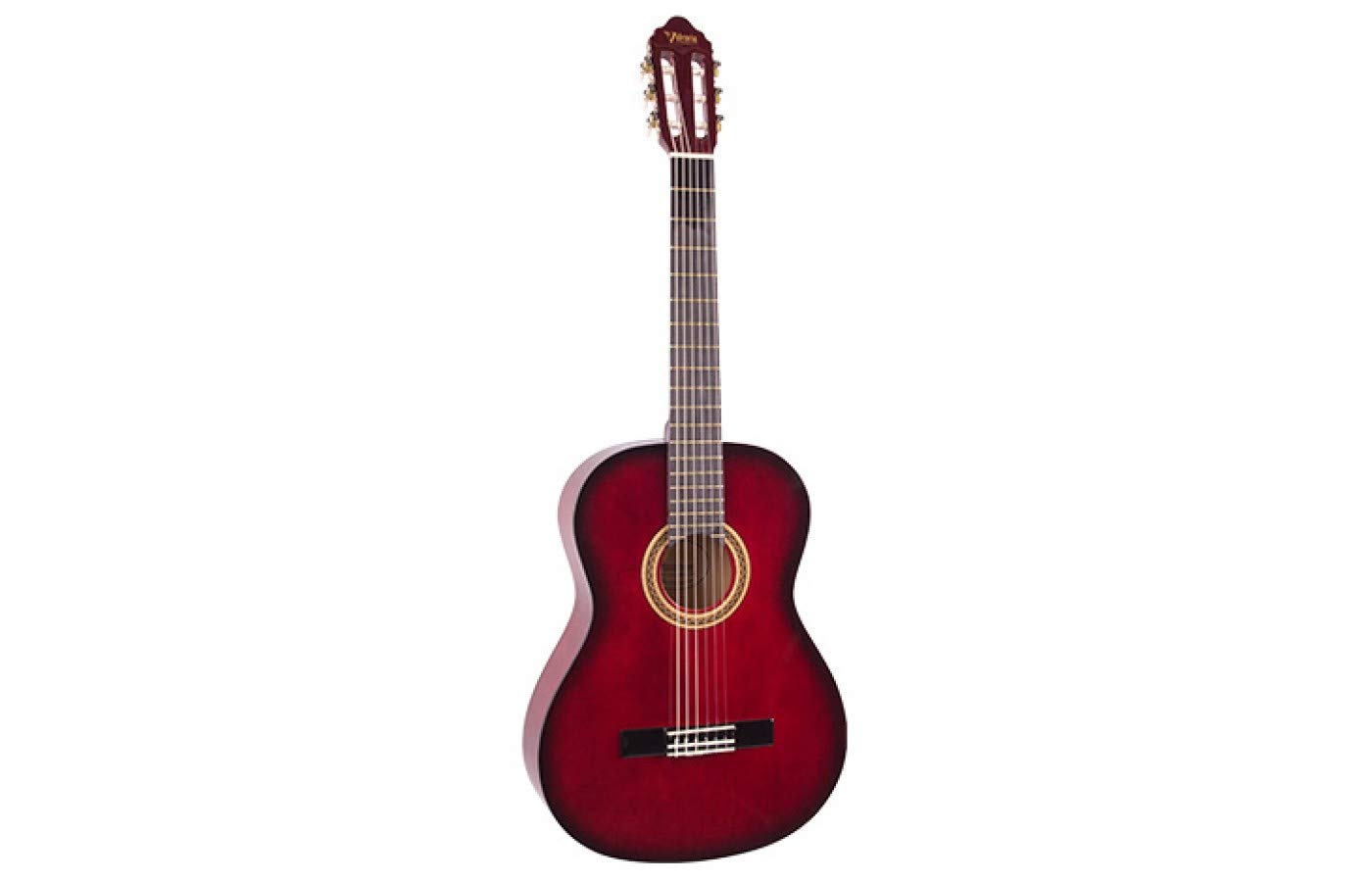 Valencia Classical Guitar,3/4 - Red Sunburst