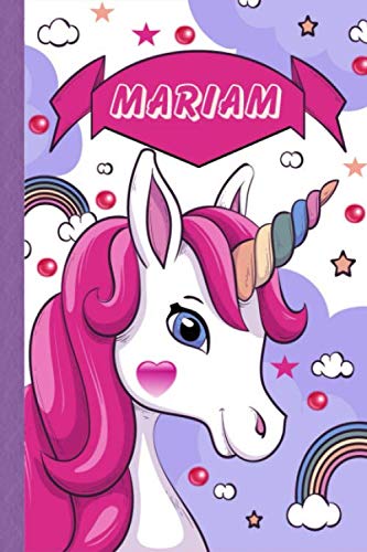 Independently published Mariam: Personalized Unicorn Sketchbook For Girls With Pink Name: Mariam Personalized Unicorn Sketchbook For Girls With Pink Name Doodle, Sketch, Create!