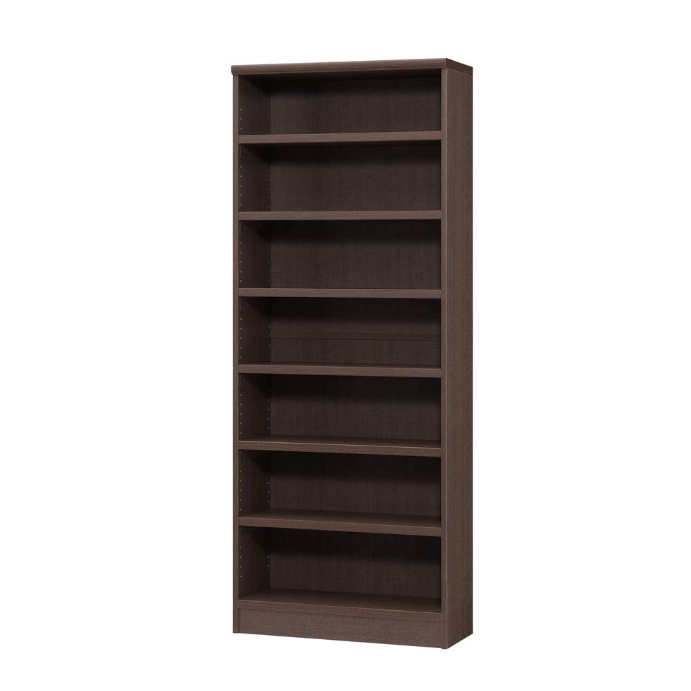 ②オープン本棚 ダークブラウン 高さ178cm 楽天市場】ベルメゾン オープンラック・本棚（高さ117・150