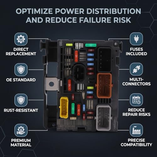 Caja de motor 9809742680 para solucionar fallos de arranque en tu C4 6