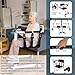 LCDOCTOR Patient Lift Transfer Chair, Transfer Chairs for Seniors, Sit to Stand Lift Aid,Transfer Wheelchair to Car Device, Shower Lift Aids for Elderly, Lift Assit Chair for Elderly and Disabled
