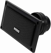 WRENS 104C Dashboard Dome Tweeter 150W MAX High Sensitivity 97 dB Built-in Crossover Network Tweeter Car Speaker - (1 Pcs)
