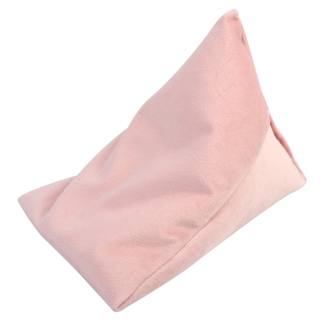 Gadpiparty Support Tablette Lit Coussin Triangulaire en Peluche Doux Multi-Angle pour Lecture Confortable au Lit Canapé
