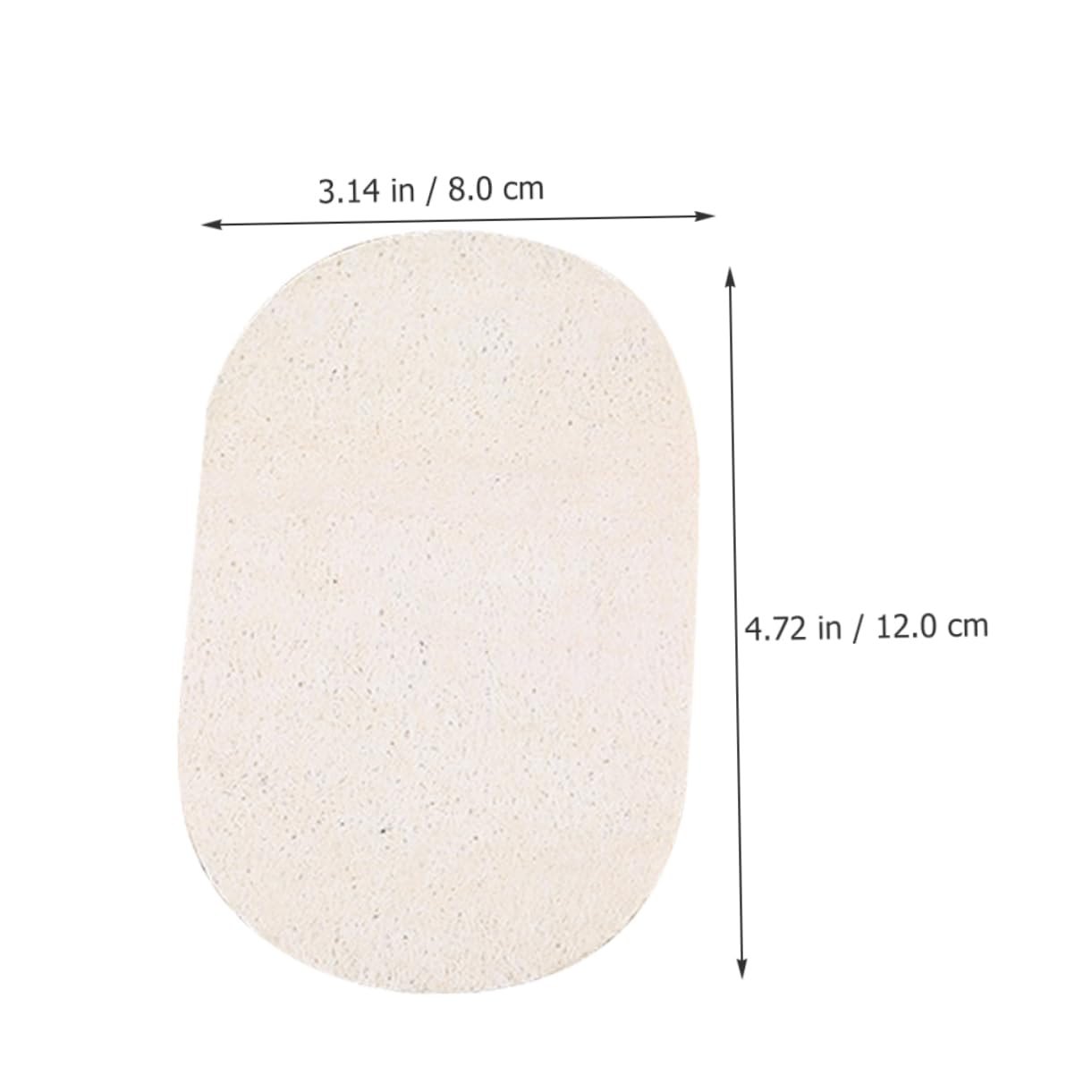 Alipis 5 Set Luffa per Lavare I Piatti Spugna della Loofah Naturale Asciugatutto Strofinaccio Cucina Strumenti per Il Lavaggio della Vasca Spugne Lavapavimenti Bianca 10 Pezzi * 5