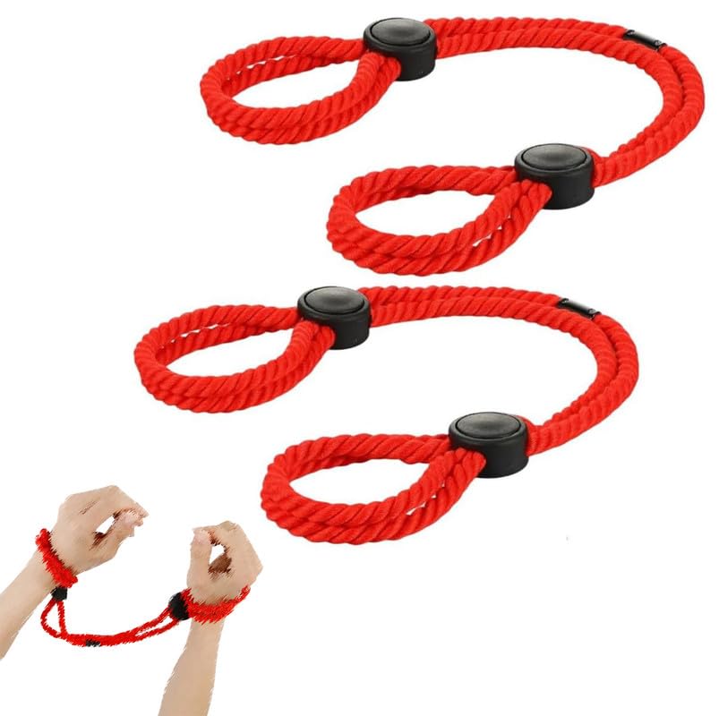 Corde tressée en nylon rouge réglable pour toutes vos options de transport
