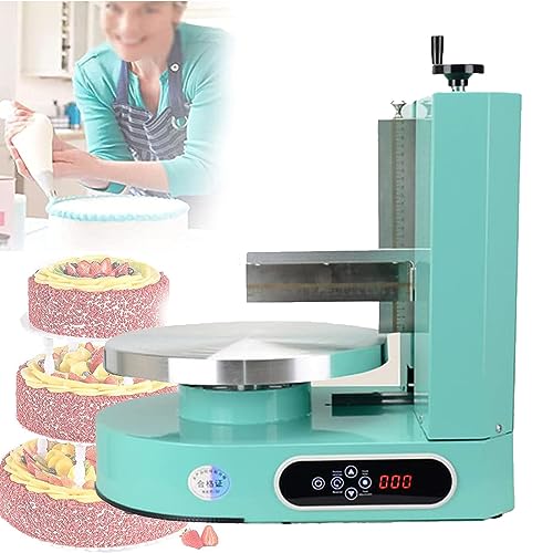 Máquina eléctrica para glaseado de Pasteles, esparcidor de Crema, Herramienta de alisado automático para un Recubrimiento, Ideal para cumpleaños y repostería Decorativa.