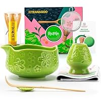 Teanagoo Matcha Klopper, Matcha Set Roze, Matcha Kit Gradient Roze