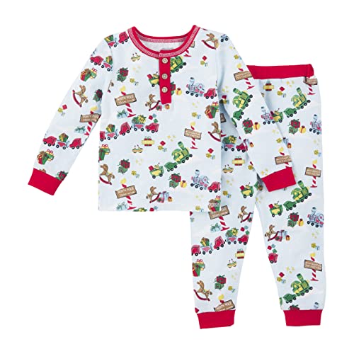 Mud Pie Baby Boys' Christmas Pajama Set