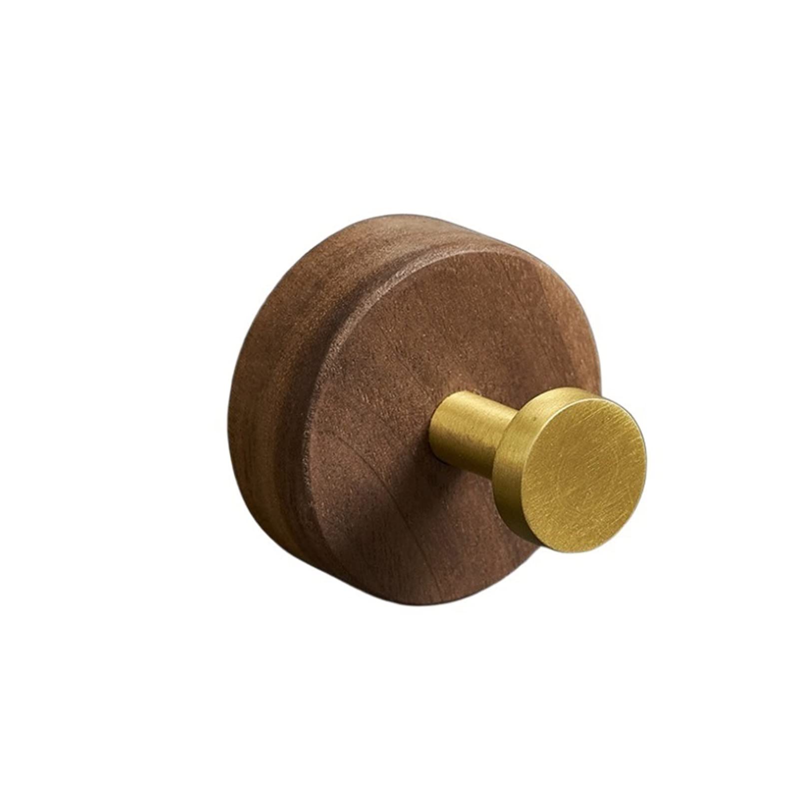 Kleiderhaken Kleiderhaken aus natürlichem Walnussholz, an der Wand befestigt, dekorativer Holztaschenschlüsselhaken, Vintage-Badezimmer-Handtuchhalter for Aufhängen Wandhaken Wandgarderobe ( Color : C