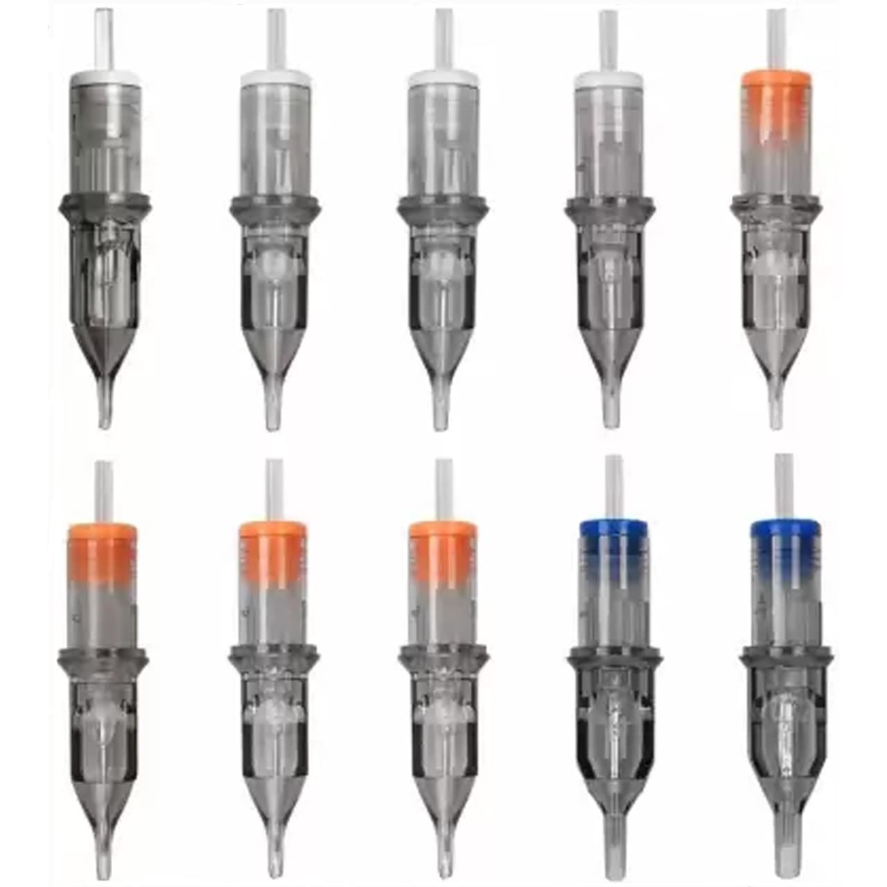 Mumbai Tattoo Katana 1RL Tattoo Needle Cartridges | Orange Box | Pack of 20 Sterile Round Liner Needles for Professional Use-picture-33