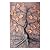 CT Copper Tailor Copper Backsplash for Kitchen, Hand Hammered Copper Tile Mural, Decorative Metal Wall Art for Bathroom, Fireplace,Tree Design,12"W x16"H