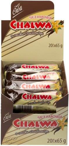 Preisvergleich Produktbild Chalwa (Sesammasse-Riegel) Vanille (PAK20x65g)