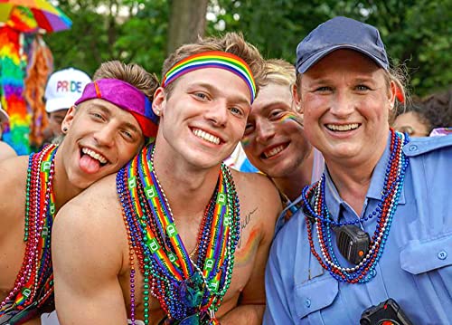 GERINLY Festival Skinny Scarf for Women Holidy Necktie Funny Long Narrow Neckerchief Headband4