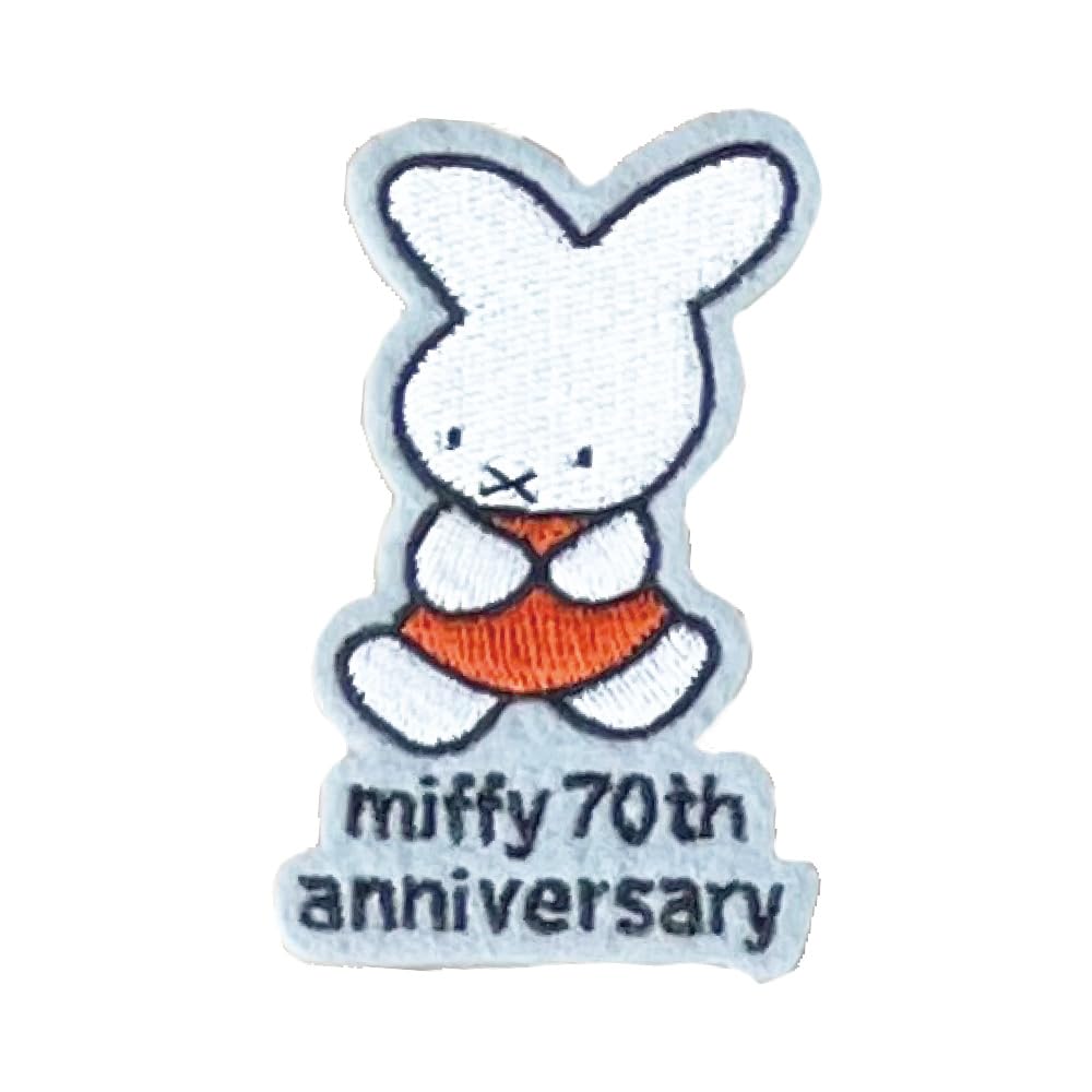 Amazon.co.jp: miffy 70TH ヒストリー柄ワッペン ナインチェ