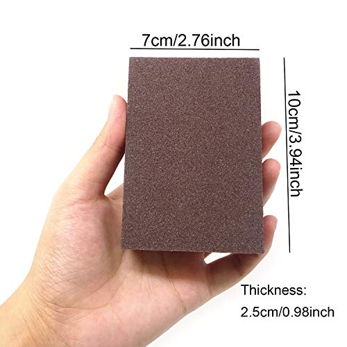 image for Honbay 4PCS Sanding Sponge Sanding Blocks, Washable and Reusable - Coa