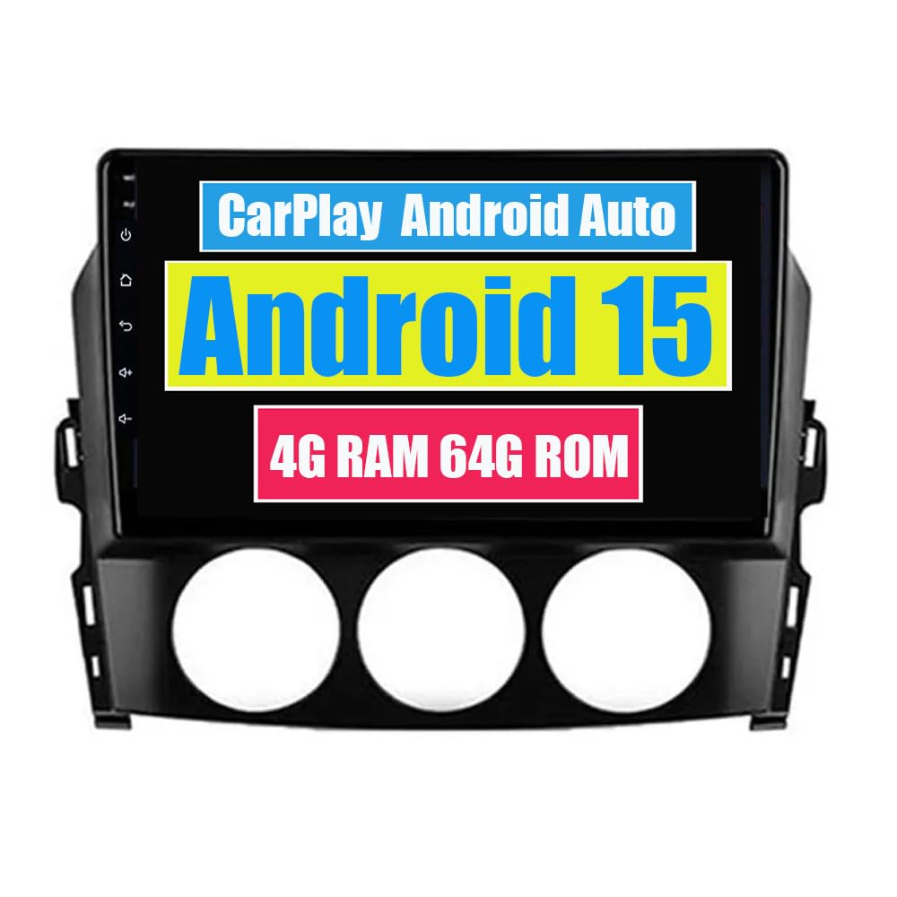 RoverOne Android Auto Carplay Autoradio Für Mazda MX-5 NC 2005-2015 - GPS Navigation