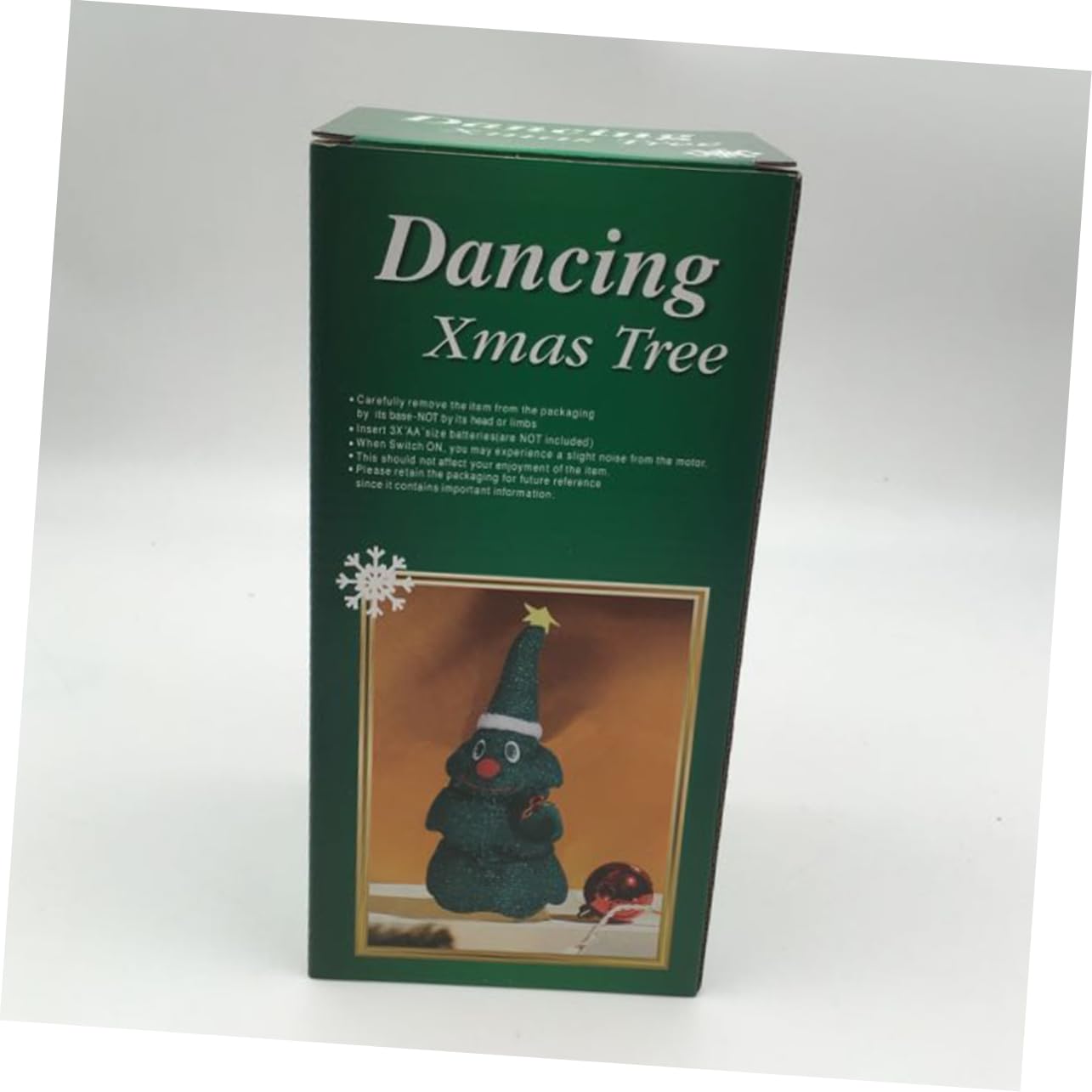 Toyvian Juguete Navideño Papá Noel Adornos Navideños Estatuilla Navideña Árbol De Baile Navideño Muñeca Eléctrica para Girar