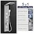 ROVATE LED Shower Panel Tower System with Rainfall and Mist Shower Head, 5-in-1 Shower Panels with Jets and Rainfall and Handheld, Stainless Steel Shower Panel System High Pressure with Tub Spout