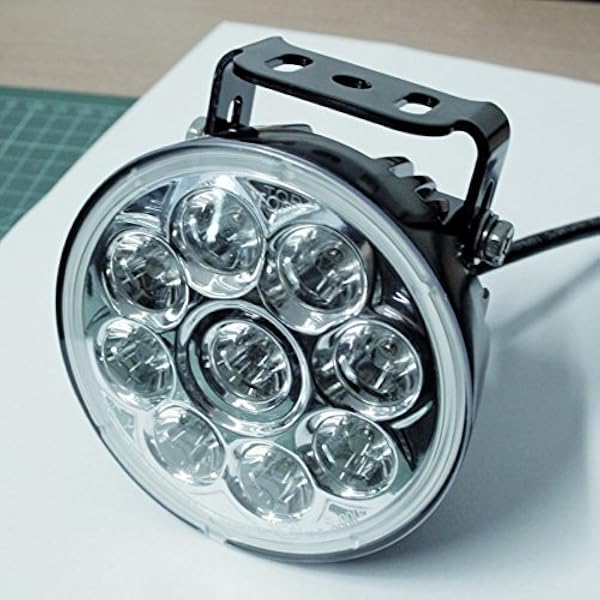 HIGHSIDER reflektor drogowy LED chromowany