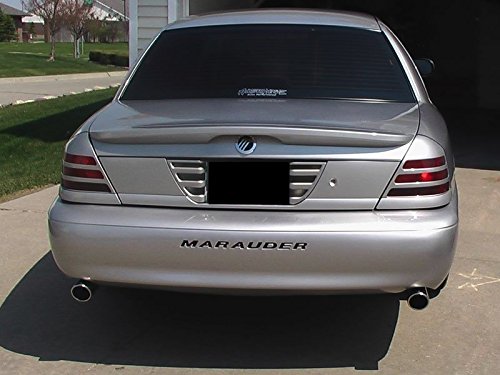 mercury marauder emblem - BDTrims Bumper Raised Letters Compatible with 2000-2004 Marauder Models (Black)