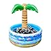 Toyvian 37 Zoll Aufblasbare Palme Pool Schwimmer Kühler Sommer Schwimmen Party Dekoration Kühler für Strand Thema & Hawaii Party