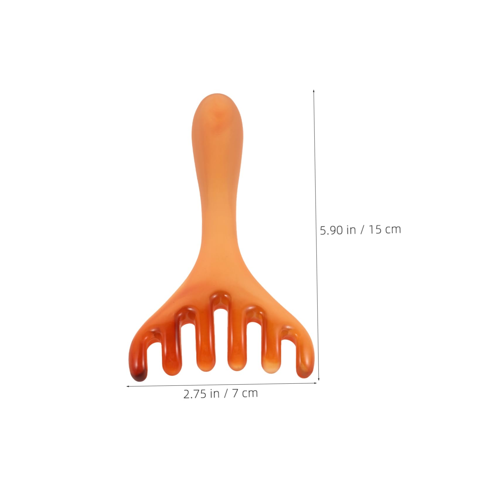 NOLITOY Scalp Scratcher Tool Gua Sha Brush for Scalp Therapy Wide Tooth Comb for Men Hair Styling Comb