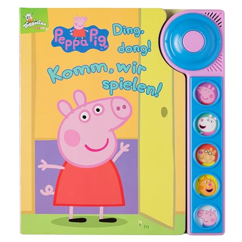 Peppa Pig - Ding, dong! Komm, wir spielen! - Soundbuch für Kinder ab 18 Monaten - Peppa Wutz: Tönendes Buch