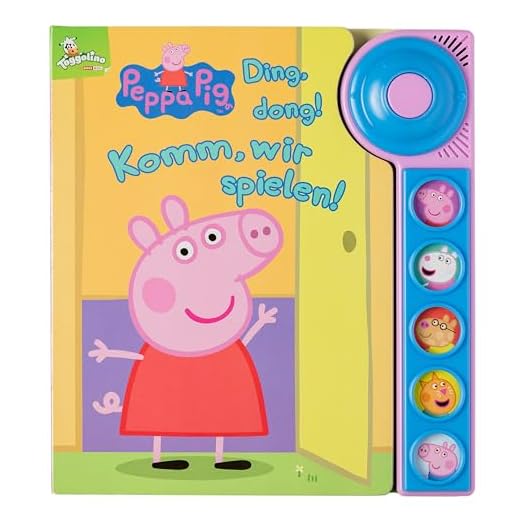 Peppa Pig - Ding, dong! Komm, wir spielen! - Soundbuch