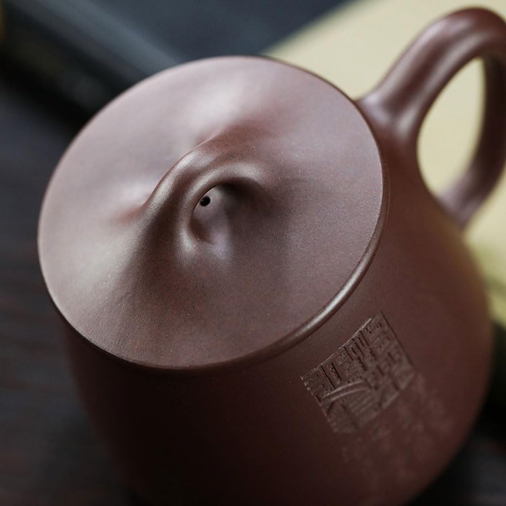 Kubki Matcha Fioletowy kubek z piaskiem 420 ml Ręcznie grawerowany kubek do herbaty z pokrywką Zestaw do herbaty Kung Fu Chiński kubek do herbaty zestaw do herbaty z zaparzaczem