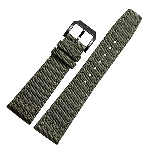 Bracelet IWC Pilot 22mm nylon canvas : fini le cuir qui s'abîme