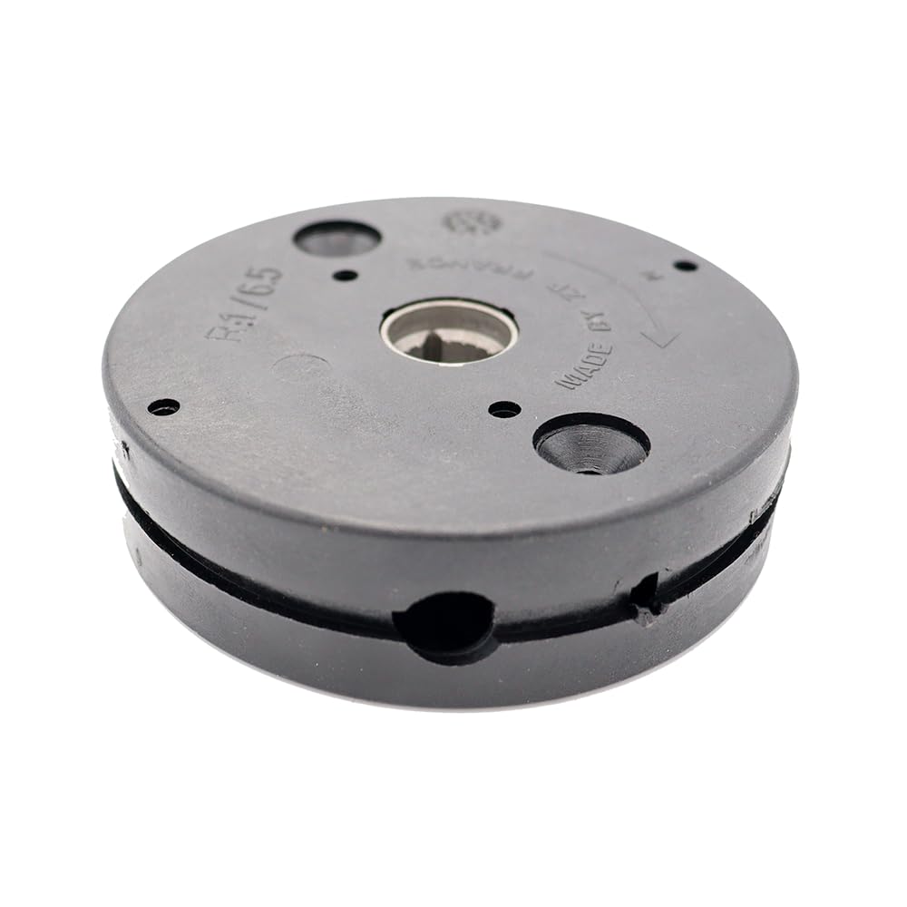Treuil minivis C302 pour volet roulant fin de course entrée 6 pans 7 mm sortie carré de 10 mm