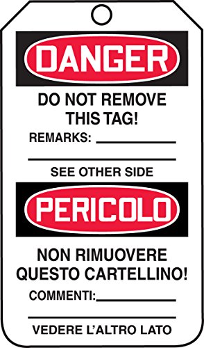 Tag de sécurité multilingue pour empêcher l'usage des machines en maintenance - 2