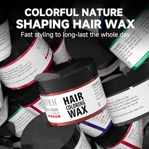 Cera color temporal para cabello morado SEVICH 50g miniatura 4
