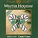 Candy Canes Beaded Counted Cross Stitch Christmas Ornament Kit Mill Hill 2011 Winter Holiday MH18-1302