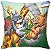 Bxad, federa per cuscino Tom e Jerry, per divano, letto, sedia, decorazione per la casa (45 x 45 cm)