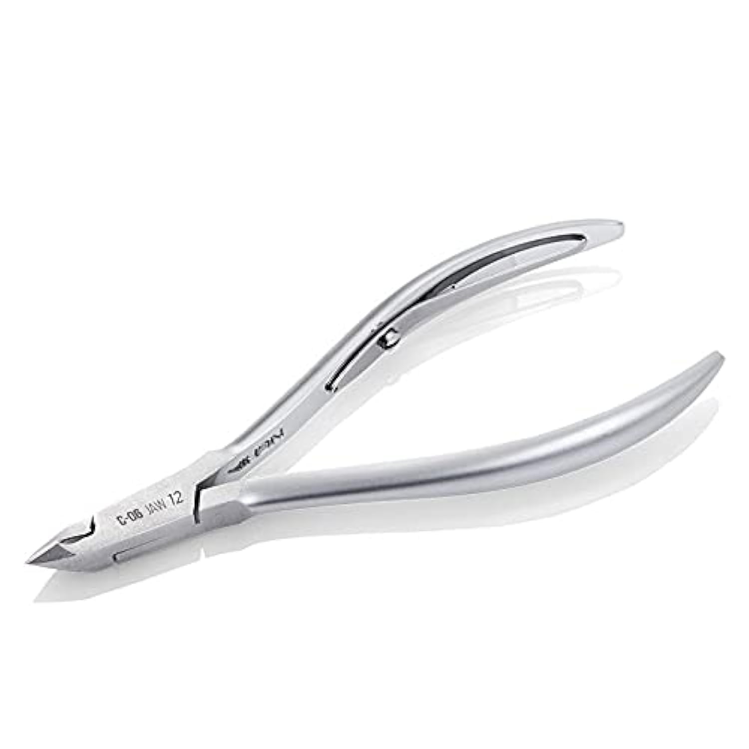 Nghia Nail Cuticle Nipper Grey Plated C-06 (Jaw 12)