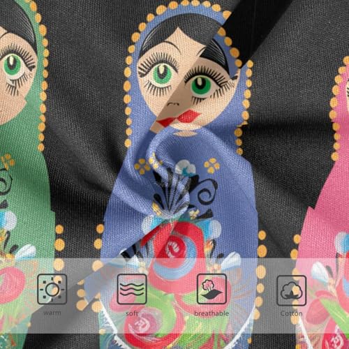 Colorful Russian Nesting Dolls Toddler Girls's Underwear 2T 202c12523