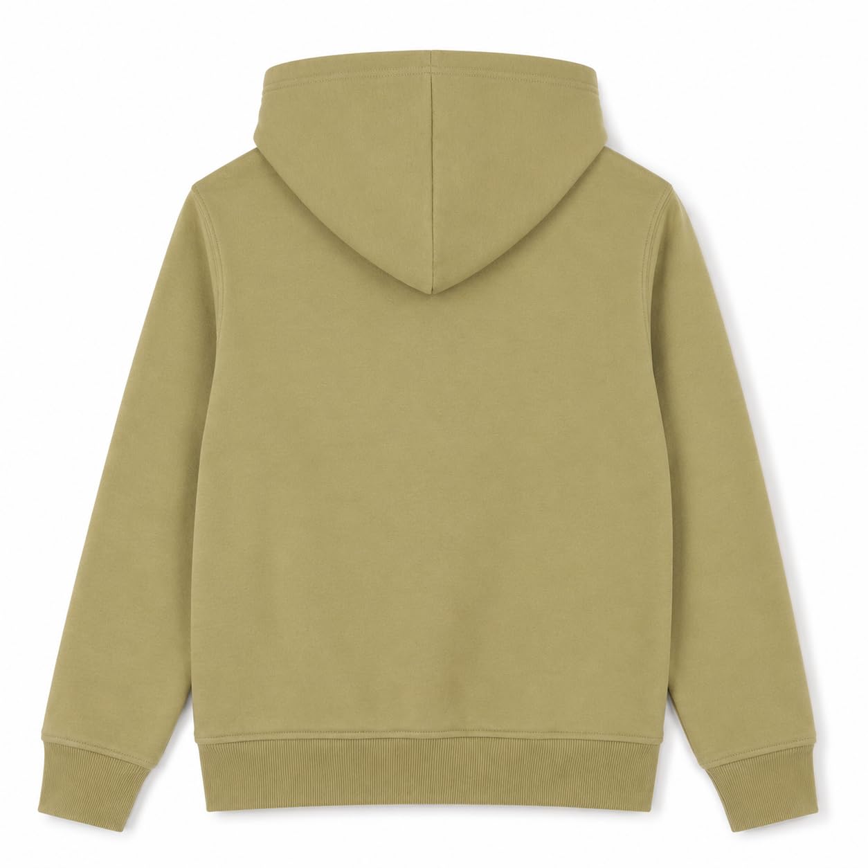 Alan Jones Clothing Boys Hooded Sweatshirt | Full Zip Closure | Full Sleeves | Kangaroo Pocket | Regular Fit | Winter Jacket for Boys | Age 5-16 Years (Khaki_13-14 Years) 1